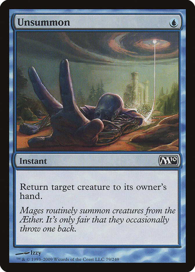Unsummon [Magic 2010] | Gate City Games LLC