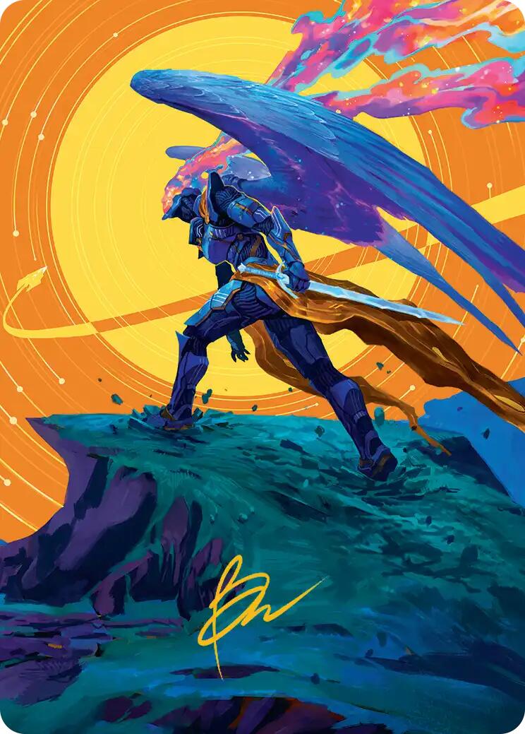 Astelli Reclaimer Art Card (Gold-Stamped Signature) [Edge of Eternities Art Series] | Gate City Games LLC
