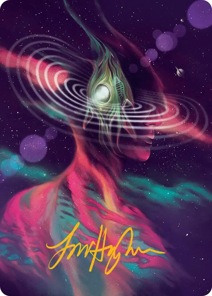 Terrasymbiosis Art Card (Gold-Stamped Signature) [Edge of Eternities Art Series] | Gate City Games LLC