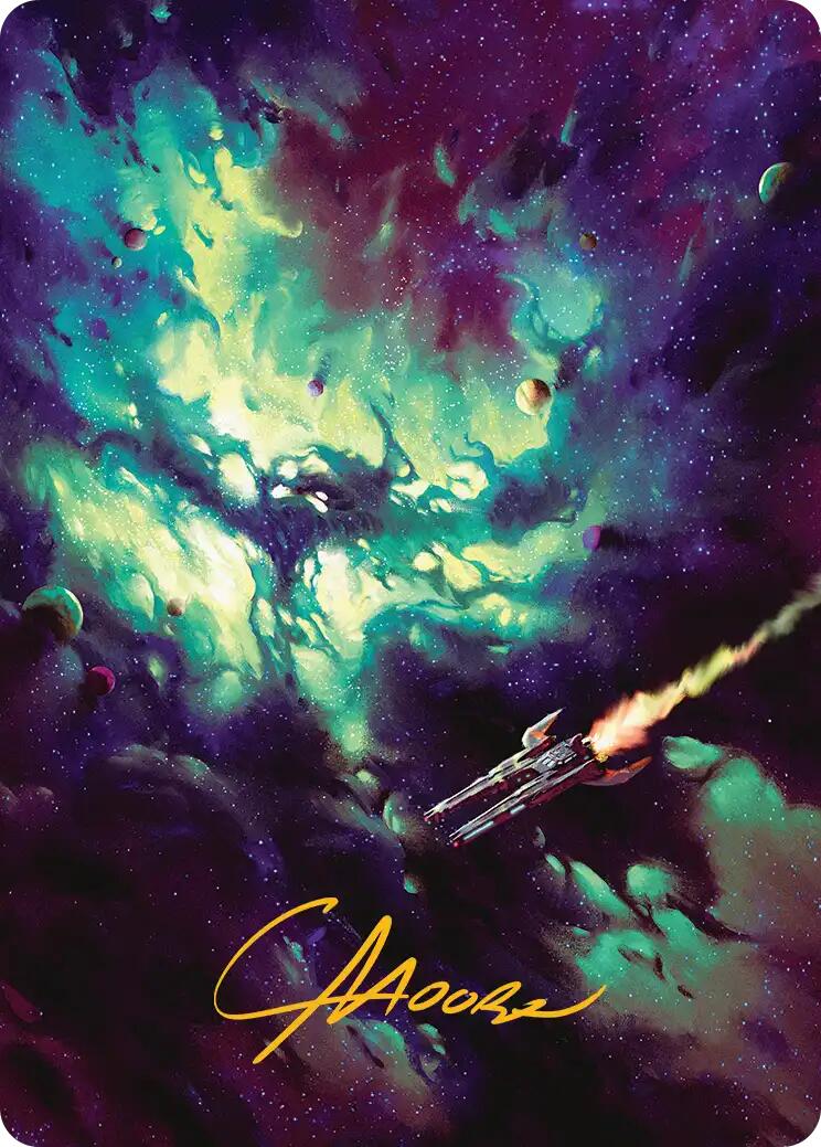 Blinkmoth Nexus Art Card (Gold-Stamped Signature) [Edge of Eternities Art Series] | Gate City Games LLC