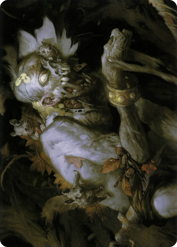 Nested Shambler Art Card [Modern Horizons 2 Art Series] | Gate City Games LLC