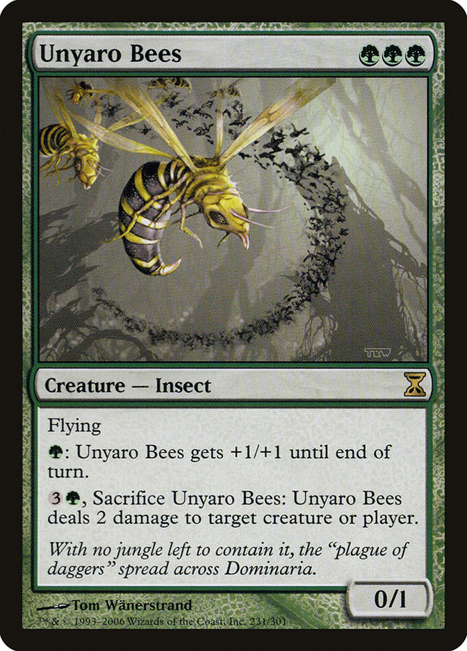 Unyaro Bees [Time Spiral] | Gate City Games LLC