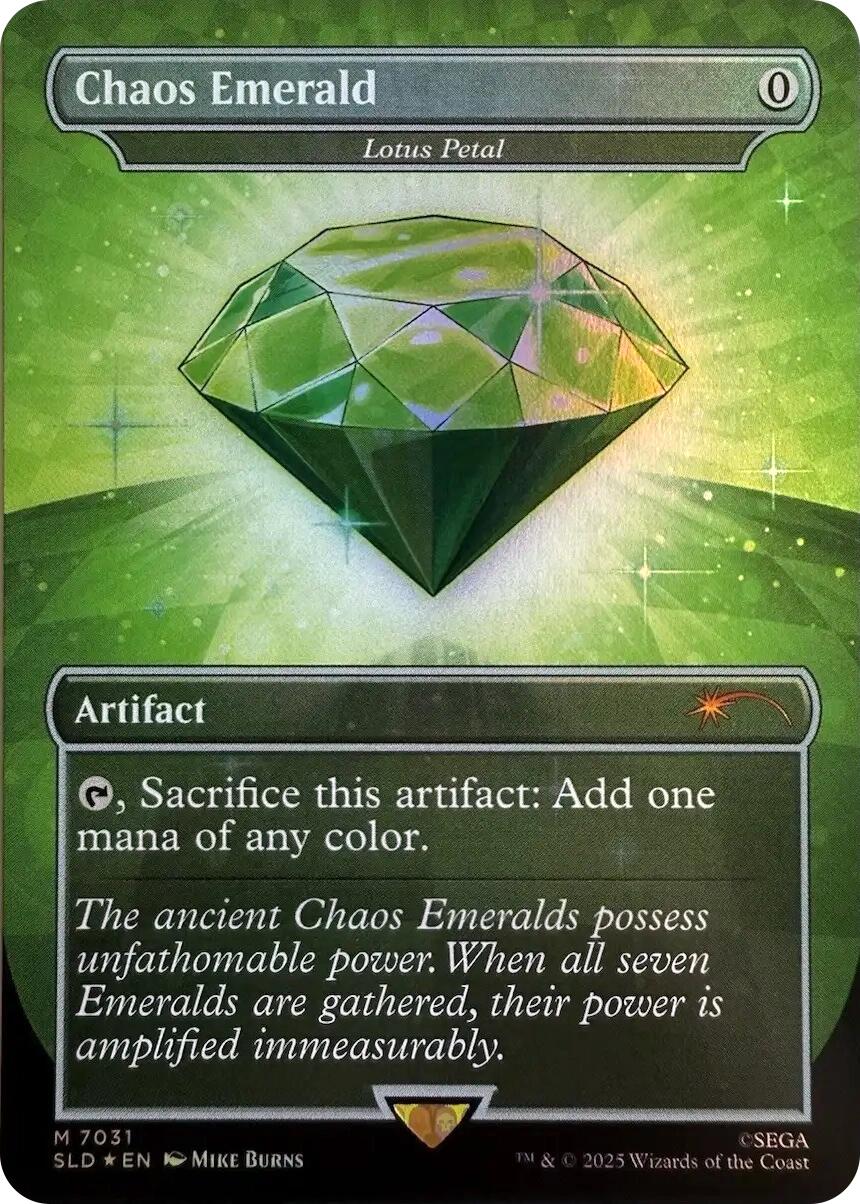 Chaos Emerald - Lotus Petal (7031) [Secret Lair Drop Series] | Gate City Games LLC