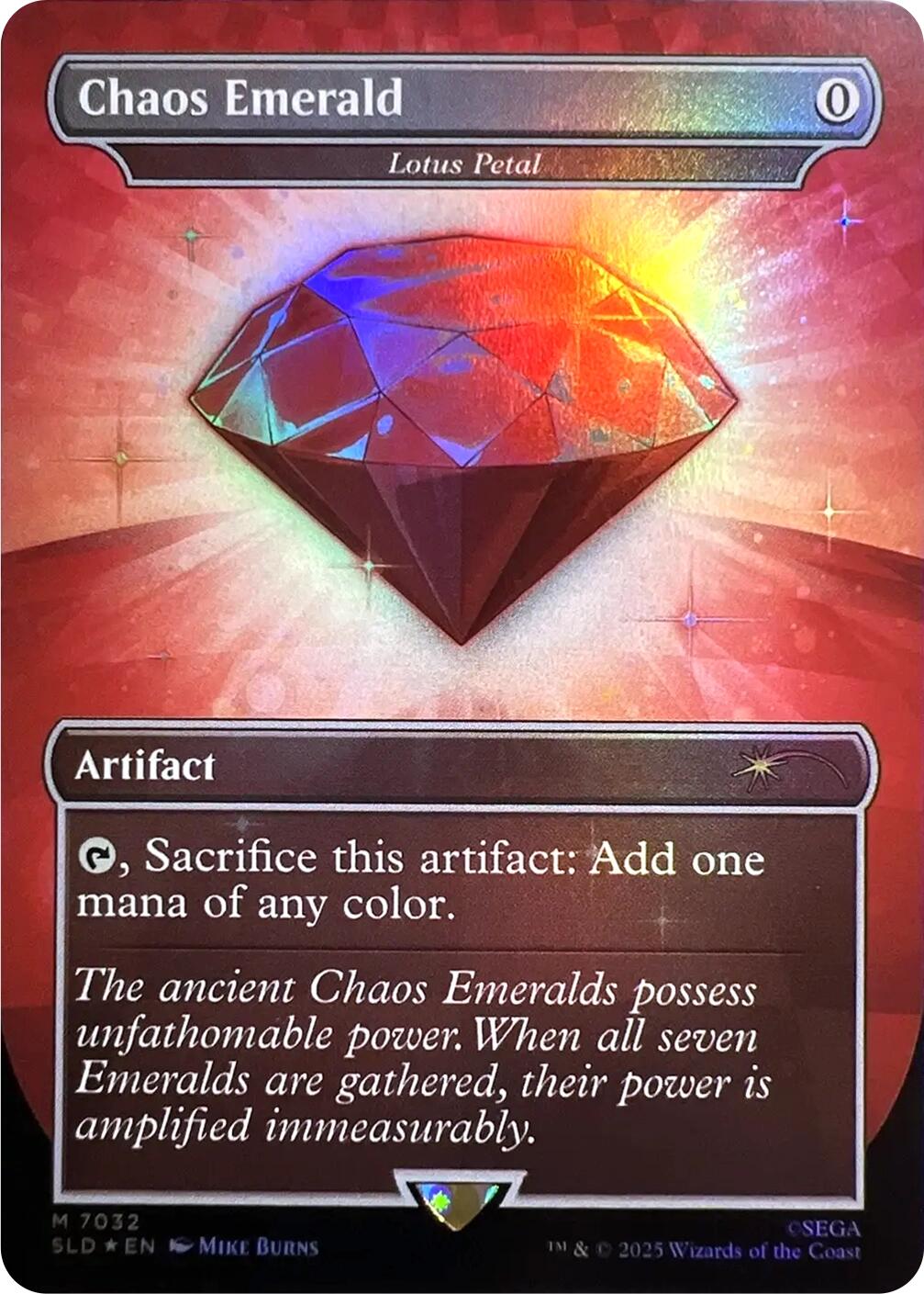 Chaos Emerald - Lotus Petal (7032) [Secret Lair Drop Series] | Gate City Games LLC