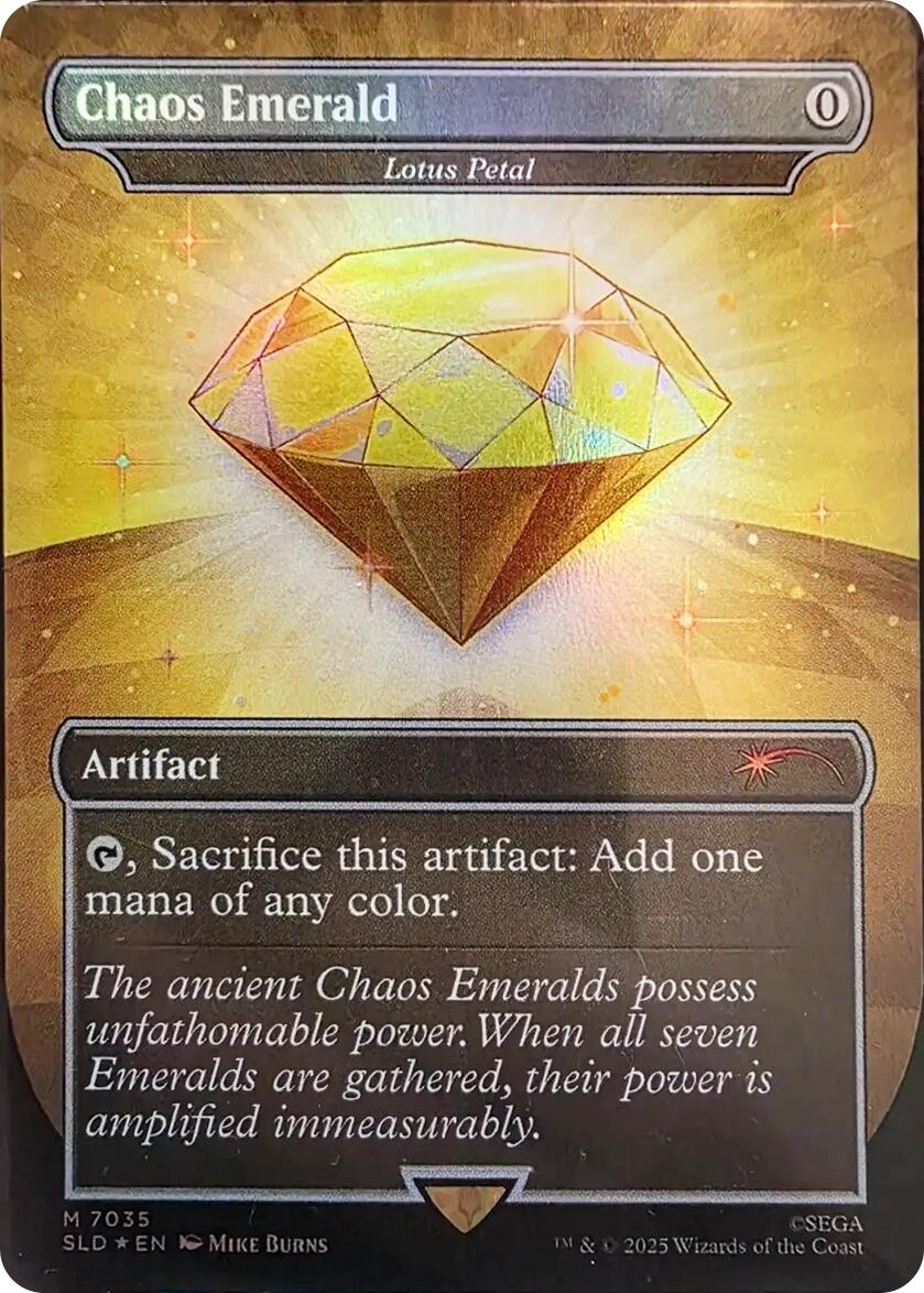 Chaos Emerald - Lotus Petal (7035) [Secret Lair Drop Series] | Gate City Games LLC