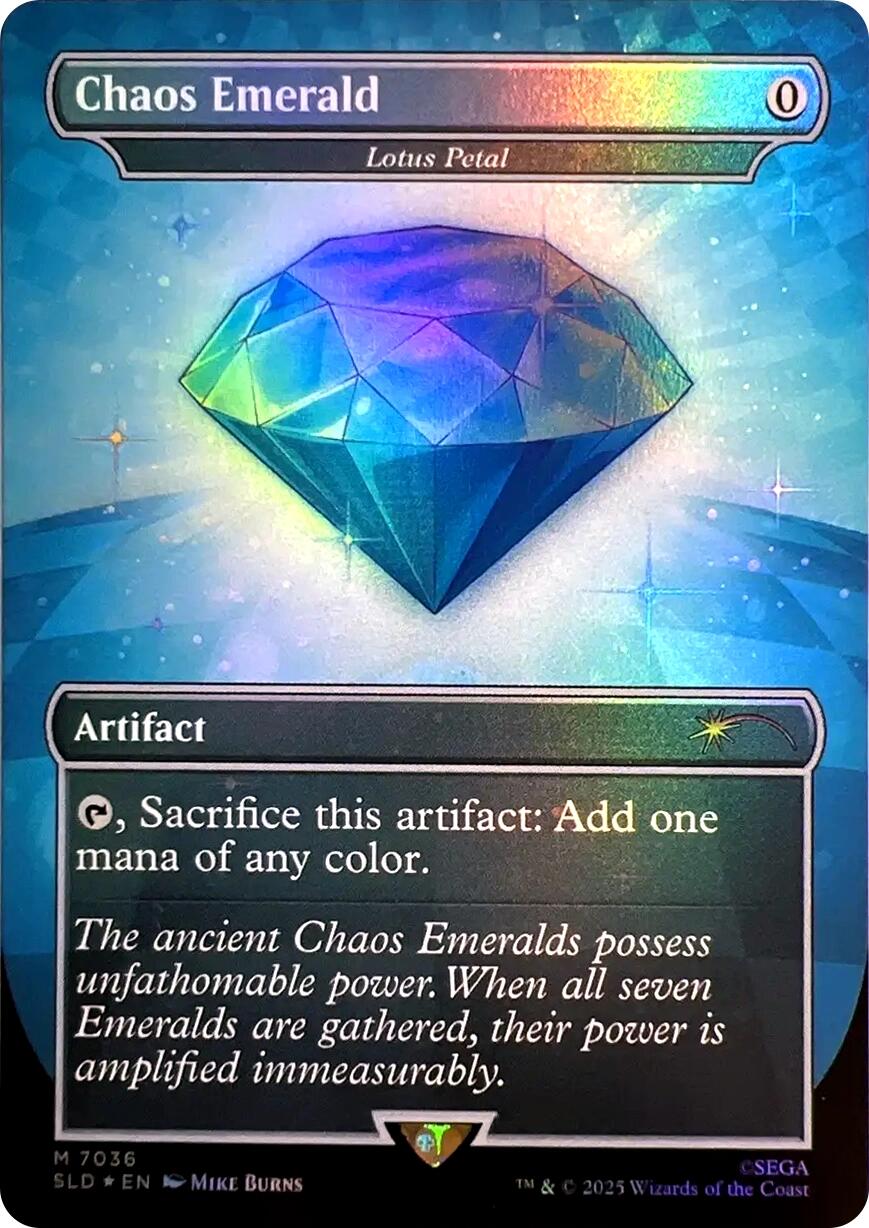 Chaos Emerald - Lotus Petal (7036) [Secret Lair Drop Series] | Gate City Games LLC