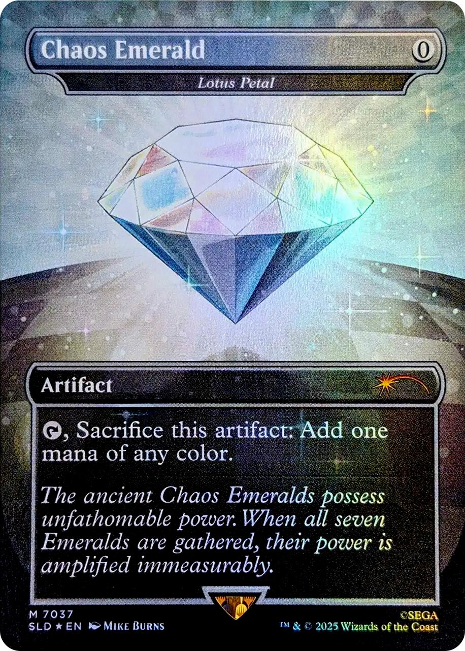 Chaos Emerald - Lotus Petal (7037) [Secret Lair Drop Series] | Gate City Games LLC