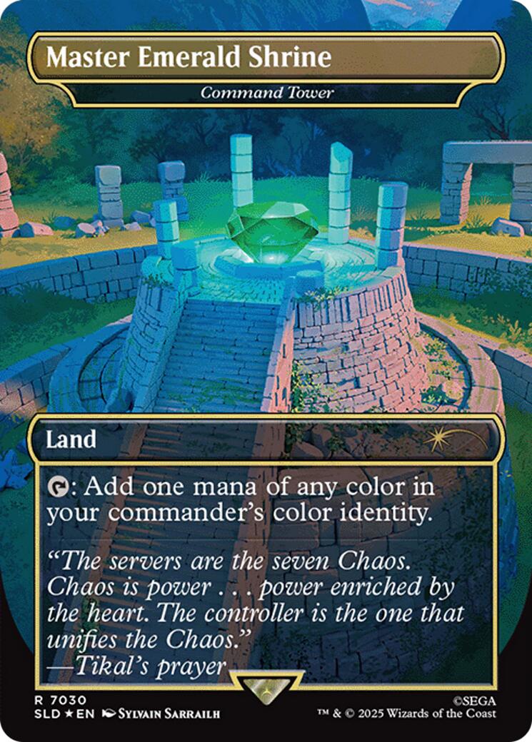 Master Emerald Shrine - Command Tower (7030) [Secret Lair Drop Series] | Gate City Games LLC