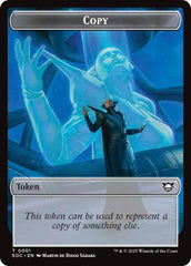 Copy // Pest Double-Sided Token [Edge of Eternities Commander Tokens] | Gate City Games LLC