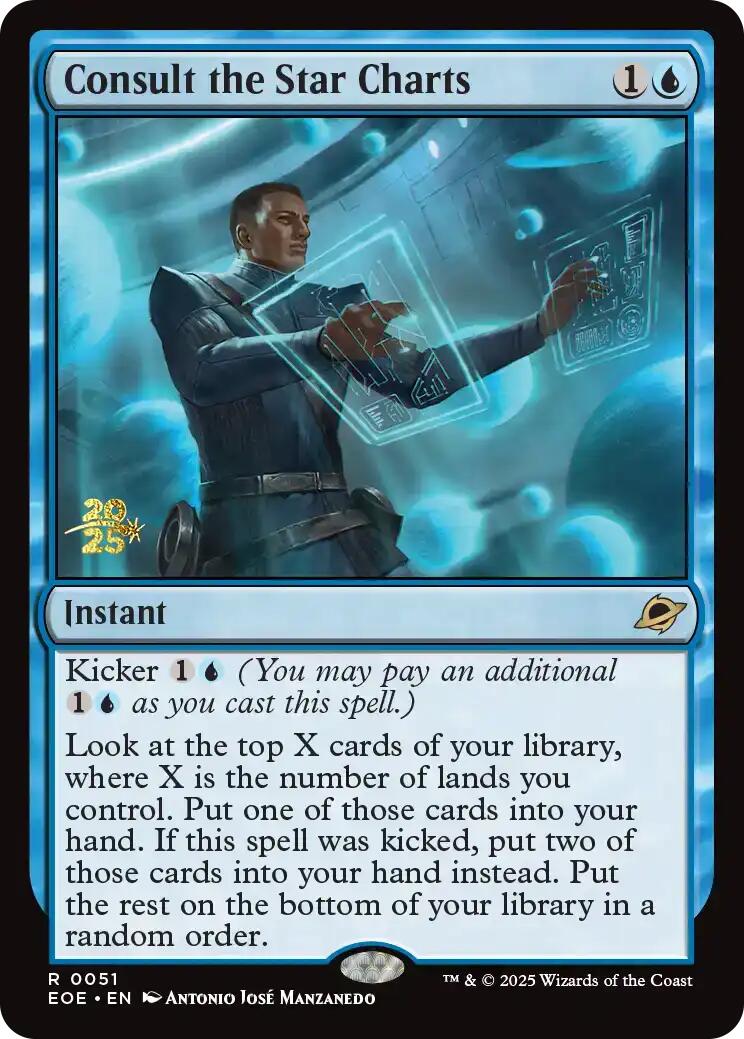 Consult the Star Charts [Edge of Eternities Prerelease Promos] | Gate City Games LLC