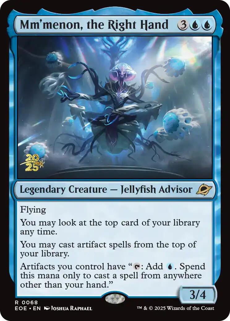 Mm'menon, the Right Hand [Edge of Eternities Prerelease Promos] | Gate City Games LLC