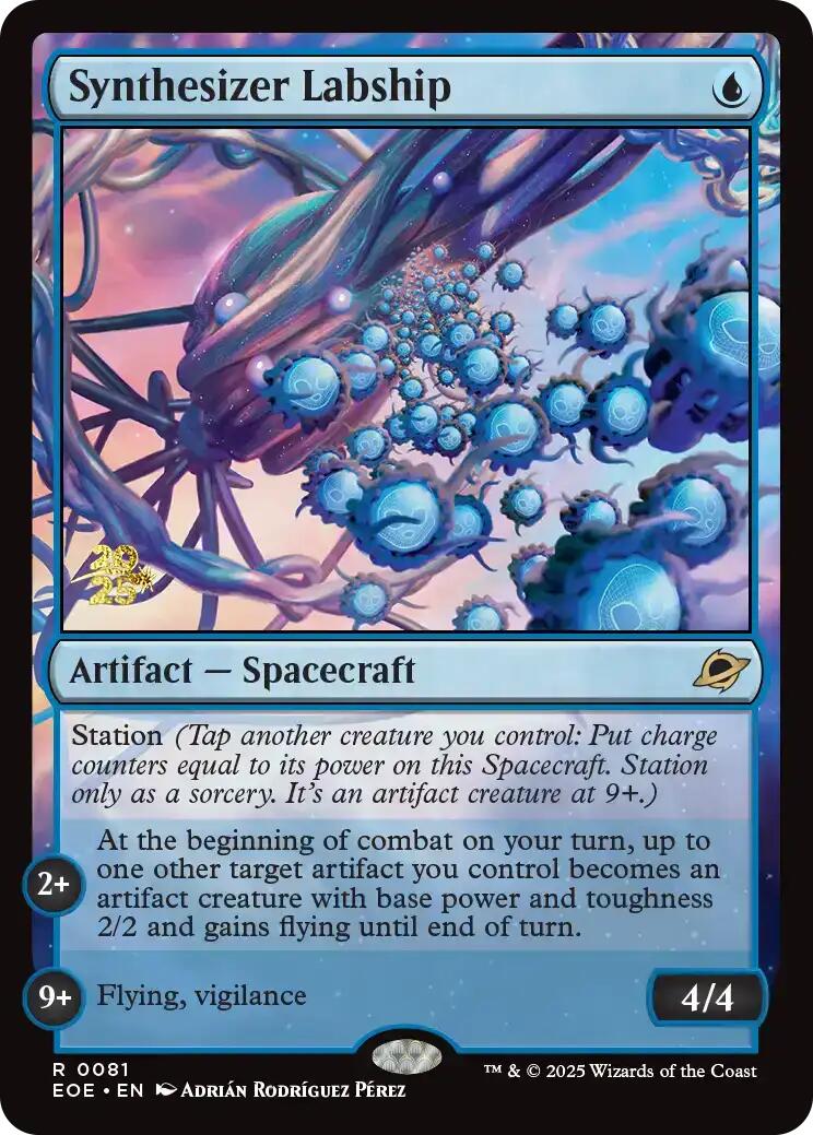 Synthesizer Labship [Edge of Eternities Prerelease Promos] | Gate City Games LLC