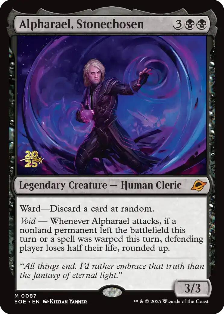 Alpharael, Stonechosen [Edge of Eternities Prerelease Promos] | Gate City Games LLC