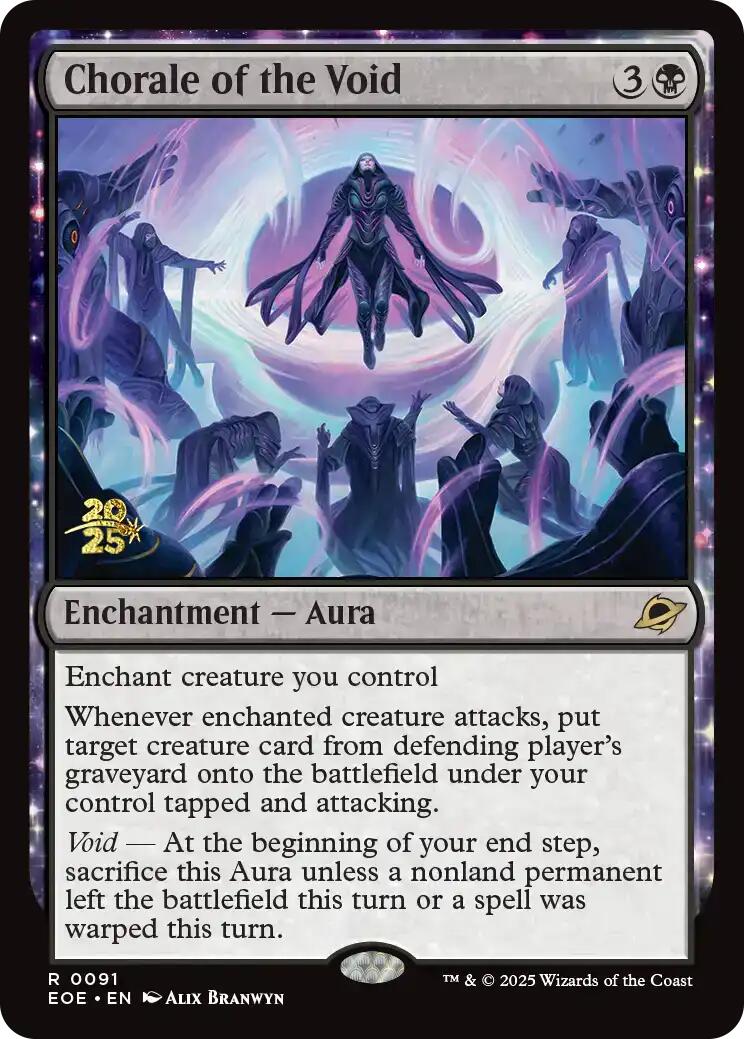 Chorale of the Void [Edge of Eternities Prerelease Promos] | Gate City Games LLC