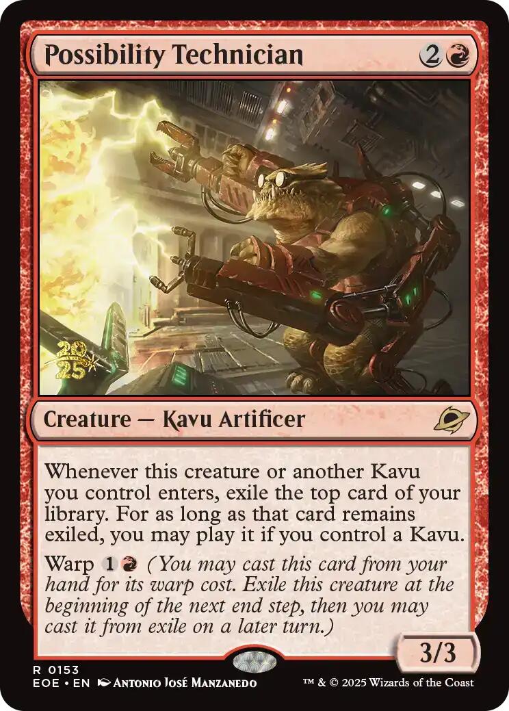 Possibility Technician [Edge of Eternities Prerelease Promos] | Gate City Games LLC