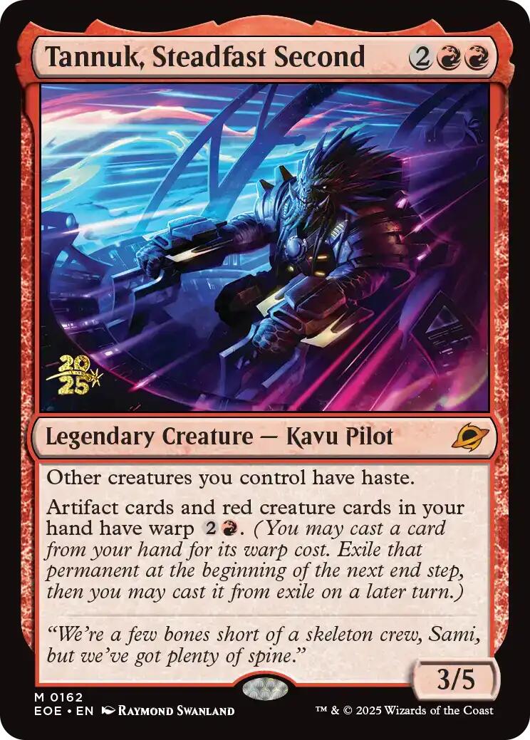 Tannuk, Steadfast Second [Edge of Eternities Prerelease Promos] | Gate City Games LLC