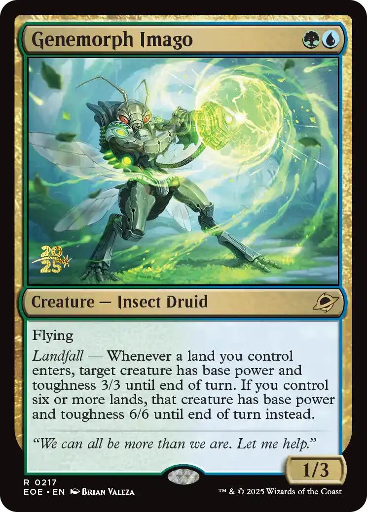 Genemorph Imago [Edge of Eternities Prerelease Promos] | Gate City Games LLC