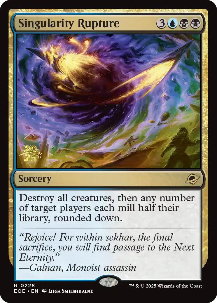 Singularity Rupture [Edge of Eternities Prerelease Promos] | Gate City Games LLC