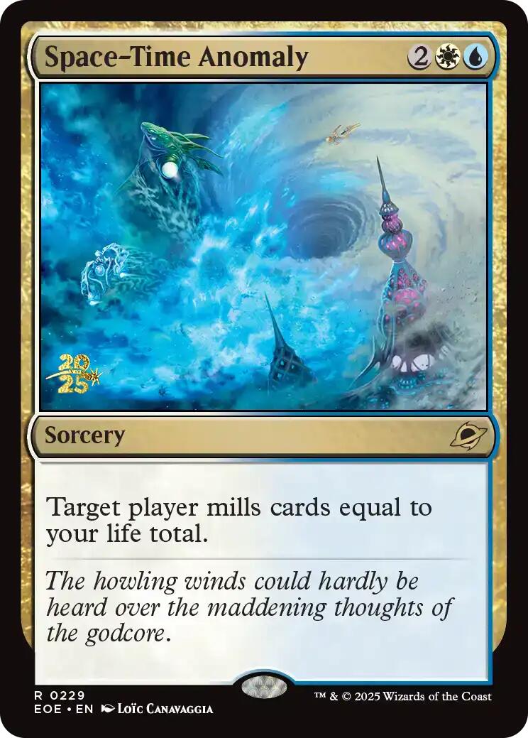 Space-Time Anomaly [Edge of Eternities Prerelease Promos] | Gate City Games LLC