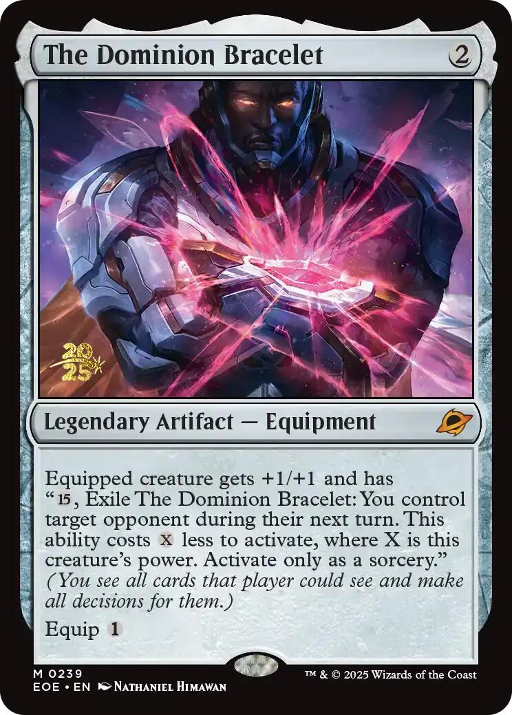 The Dominion Bracelet [Edge of Eternities Prerelease Promos] | Gate City Games LLC