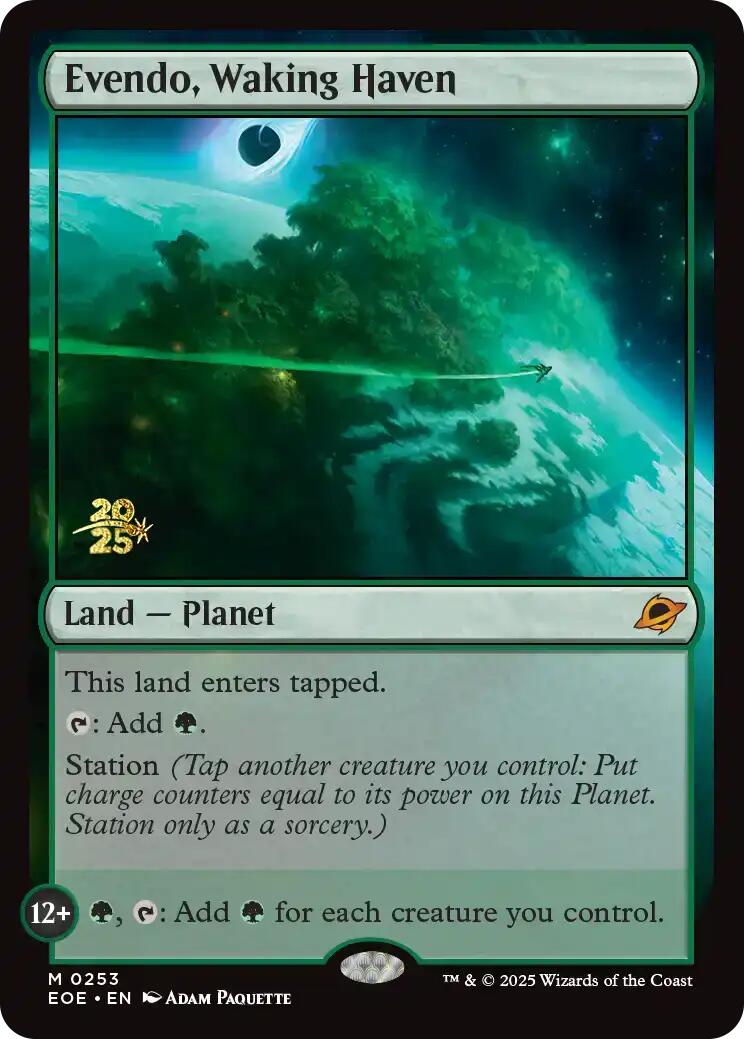 Evendo, Waking Haven [Edge of Eternities Prerelease Promos] | Gate City Games LLC