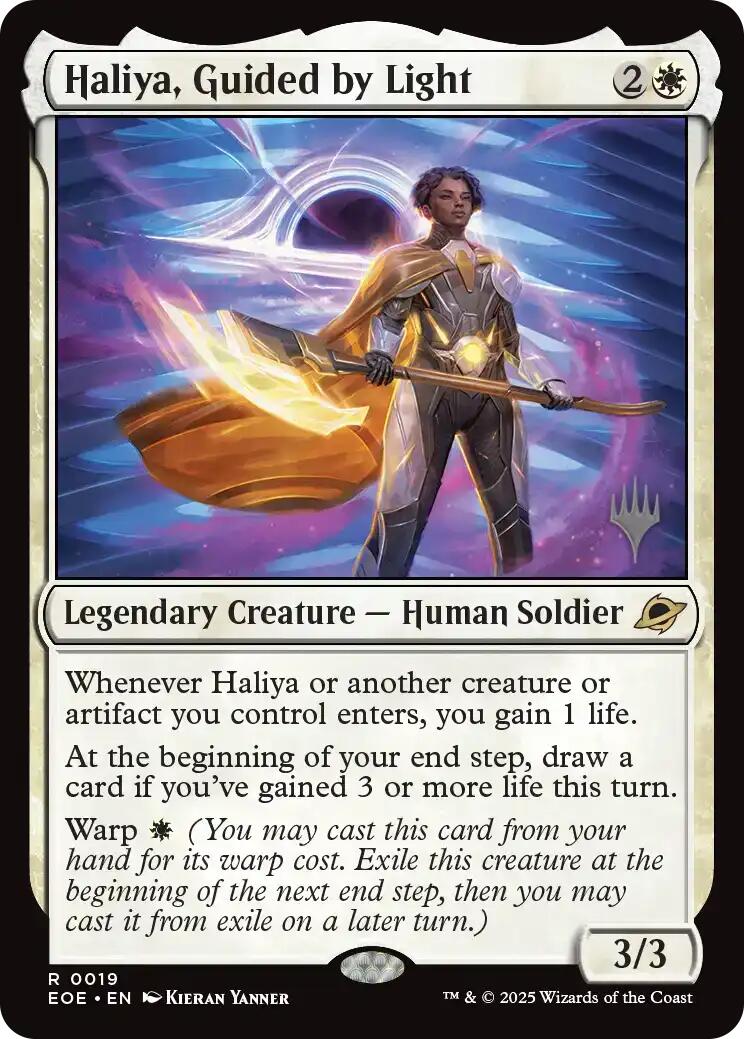 Haliya, Guided by Light [Edge of Eternities Promo Pack] | Gate City Games LLC
