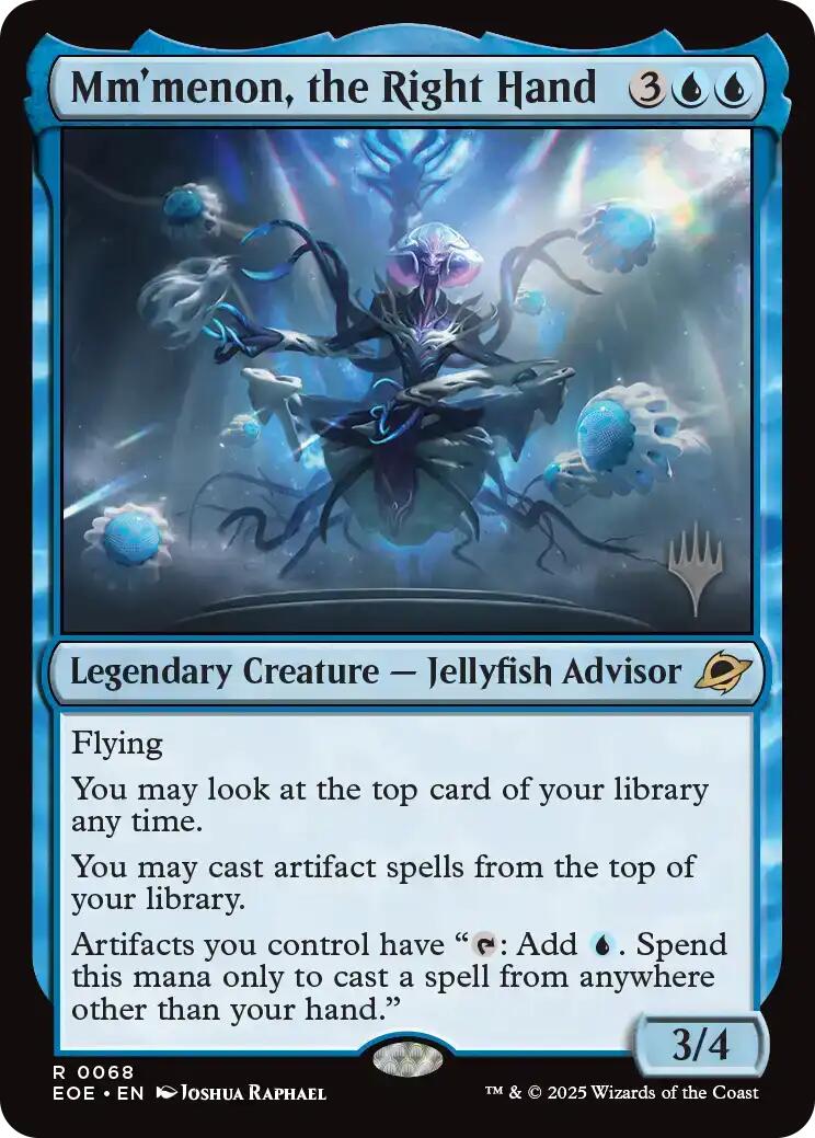 Mm'menon, the Right Hand [Edge of Eternities Promo Pack] | Gate City Games LLC