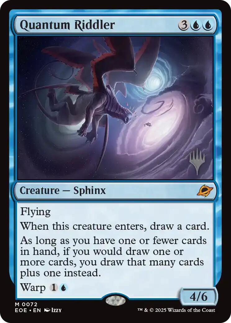 Quantum Riddler [Edge of Eternities Promo Pack] | Gate City Games LLC