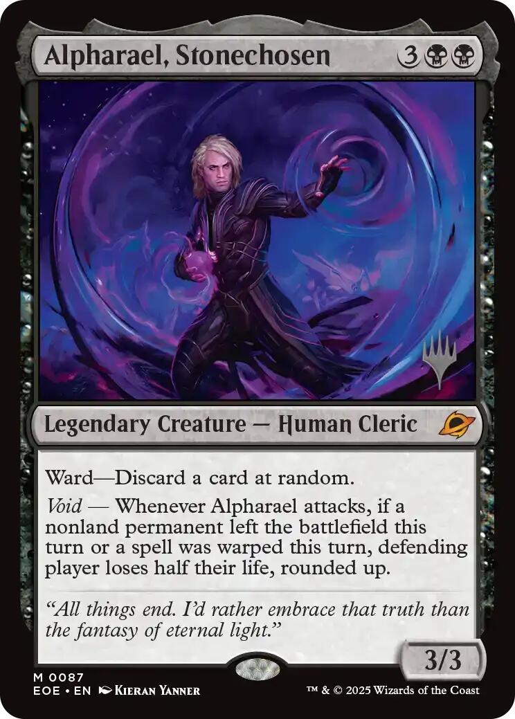 Alpharael, Stonechosen [Edge of Eternities Promo Pack] | Gate City Games LLC