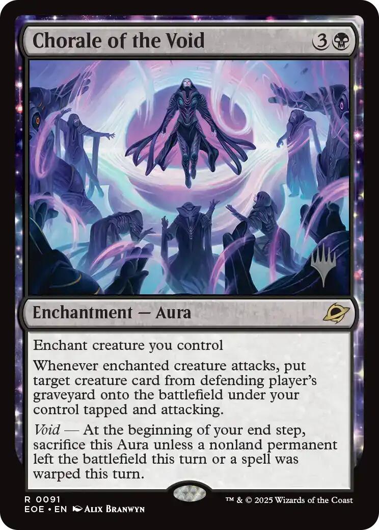 Chorale of the Void [Edge of Eternities Promo Pack] | Gate City Games LLC