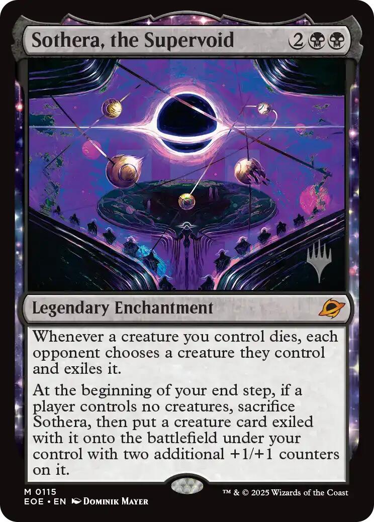 Sothera, the Supervoid [Edge of Eternities Promo Pack] | Gate City Games LLC