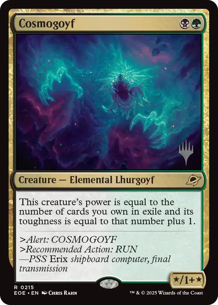 Cosmogoyf [Edge of Eternities Promo Pack] | Gate City Games LLC