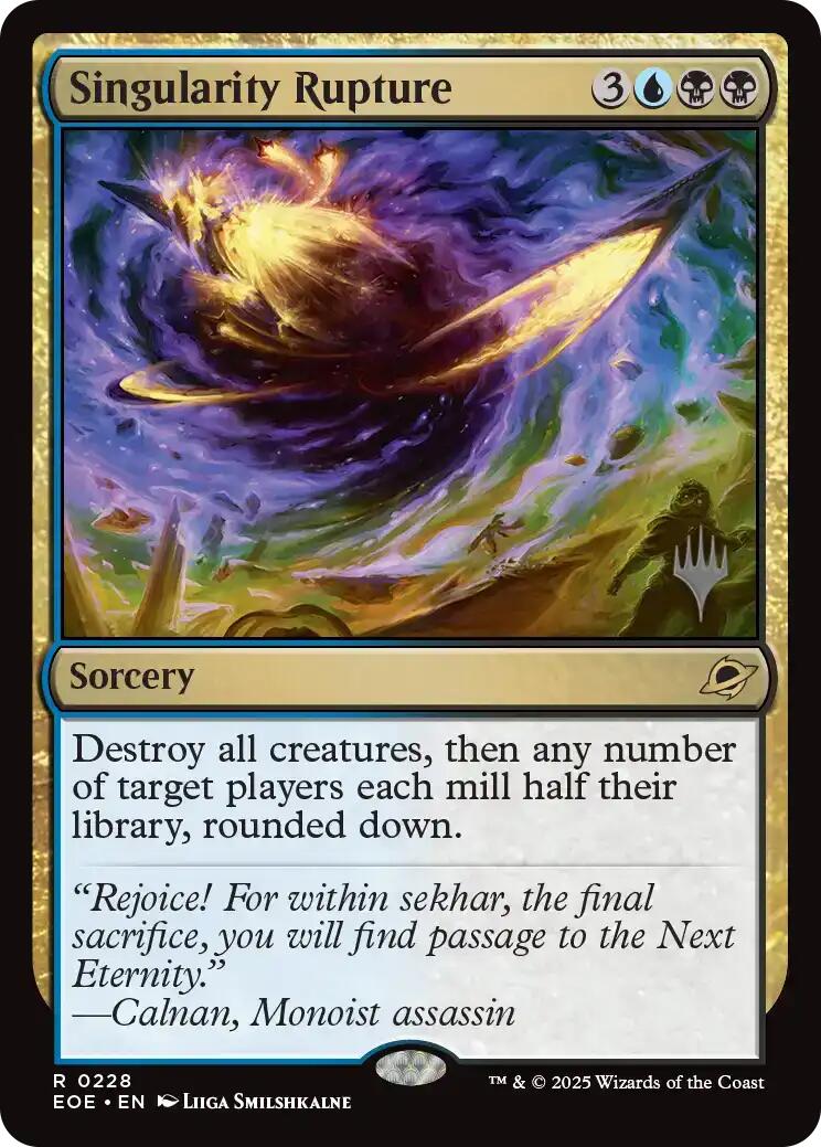 Singularity Rupture (Promo Pack) [Edge of Eternities Promo Pack] | Gate City Games LLC