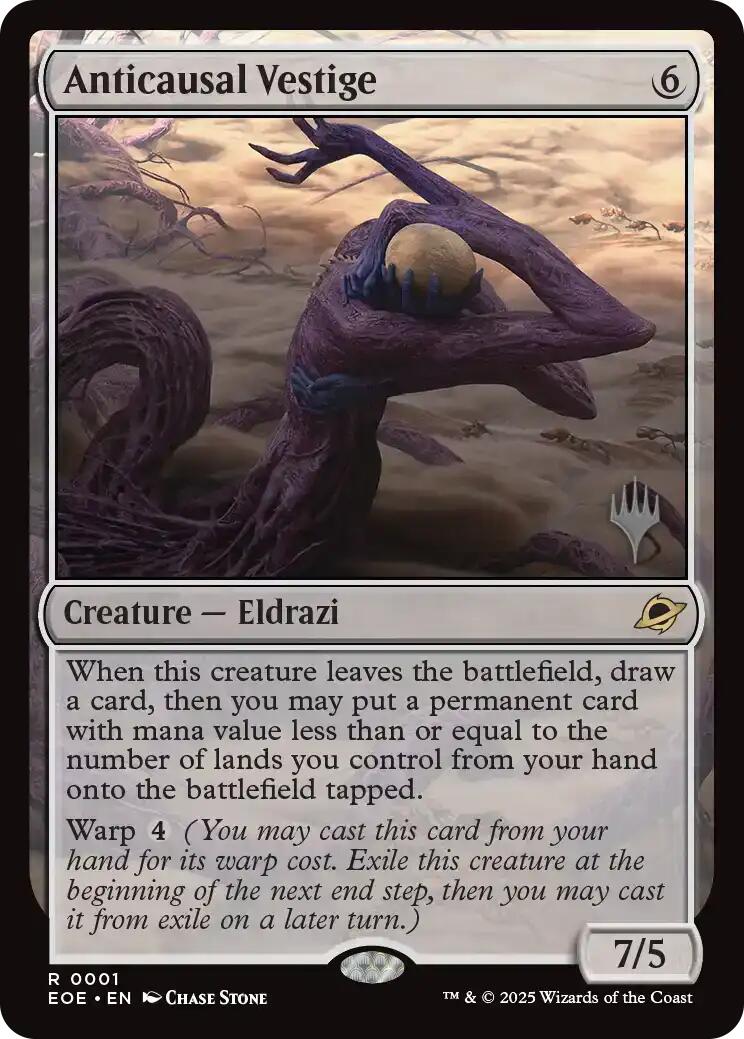 Anticausal Vestige [Edge of Eternities Promo Pack] | Gate City Games LLC