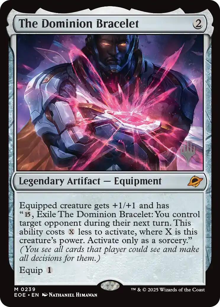 The Dominion Bracelet [Edge of Eternities Promo Pack] | Gate City Games LLC
