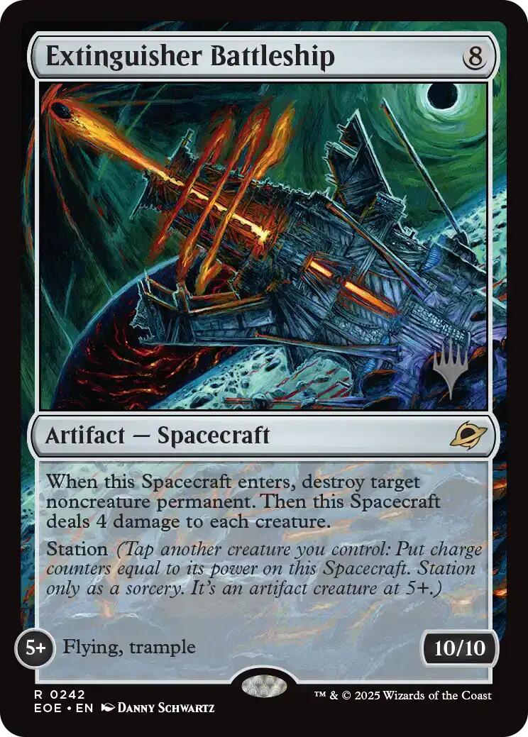 Extinguisher Battleship [Edge of Eternities Promo Pack] | Gate City Games LLC