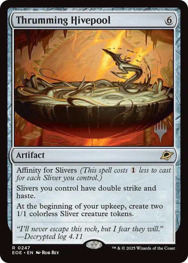 Thrumming Hivepool [Edge of Eternities Promo Pack] | Gate City Games LLC