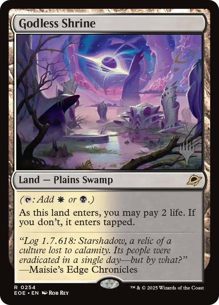 Godless Shrine [Edge of Eternities Promo Pack] | Gate City Games LLC