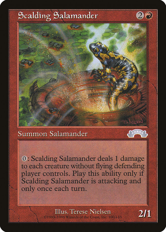 Scalding Salamander [Exodus] | Gate City Games LLC