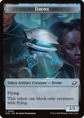 Drone // Lander (0005) Doubled-Sided Token [Edge of Eternities Tokens] | Gate City Games LLC