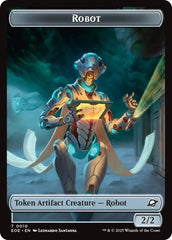Robot // Lander (0005) Double-Sided Token [Edge of Eternities Tokens] | Gate City Games LLC