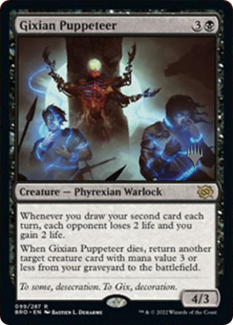 Gixian Puppeteer (Promo Pack) [The Brothers' War Promos] | Gate City Games LLC