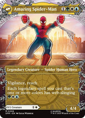 Peter Parker (0208) (Borderless) [Marvel's Spider-Man] | Gate City Games LLC