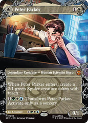 Peter Parker (0208) (Borderless) [Marvel's Spider-Man] | Gate City Games LLC