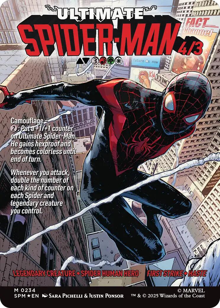 Miles Morales (0234) (Borderless) [Marvel's Spider-Man] | Gate City Games LLC