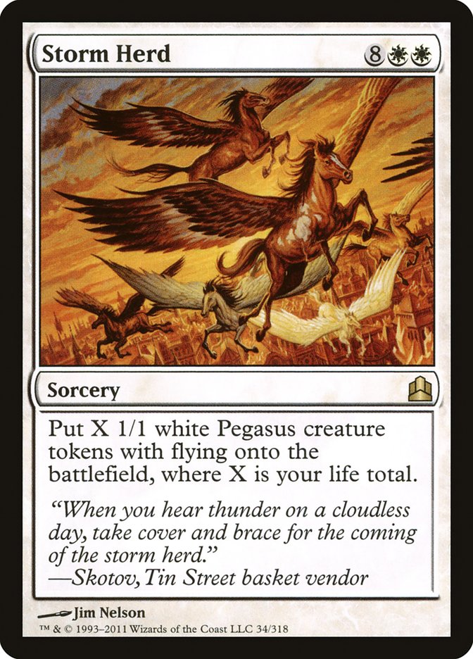 Storm Herd [Commander 2011] | Gate City Games LLC