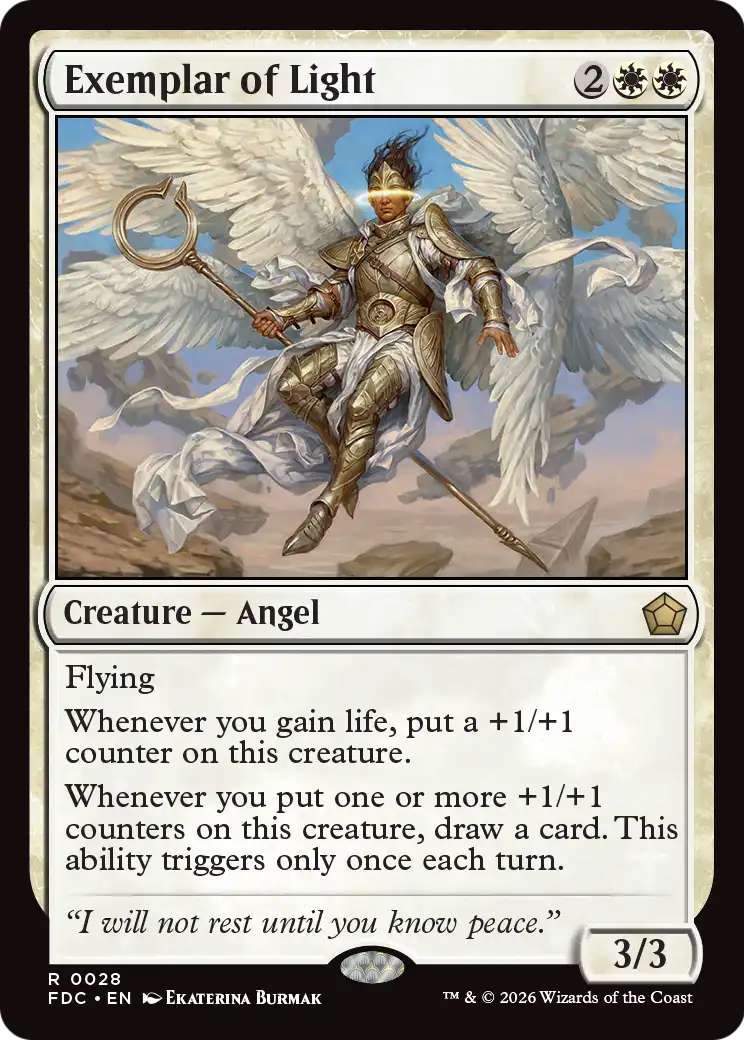 Exemplar of Light [Foundations Commander] | Gate City Games LLC