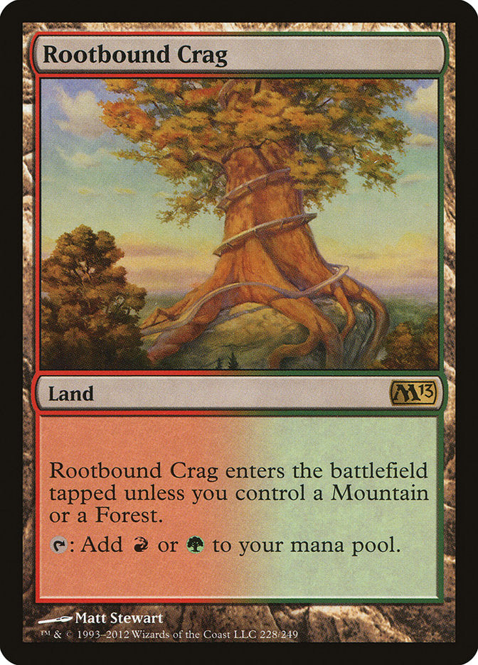 Rootbound Crag [Magic 2013] | Gate City Games LLC