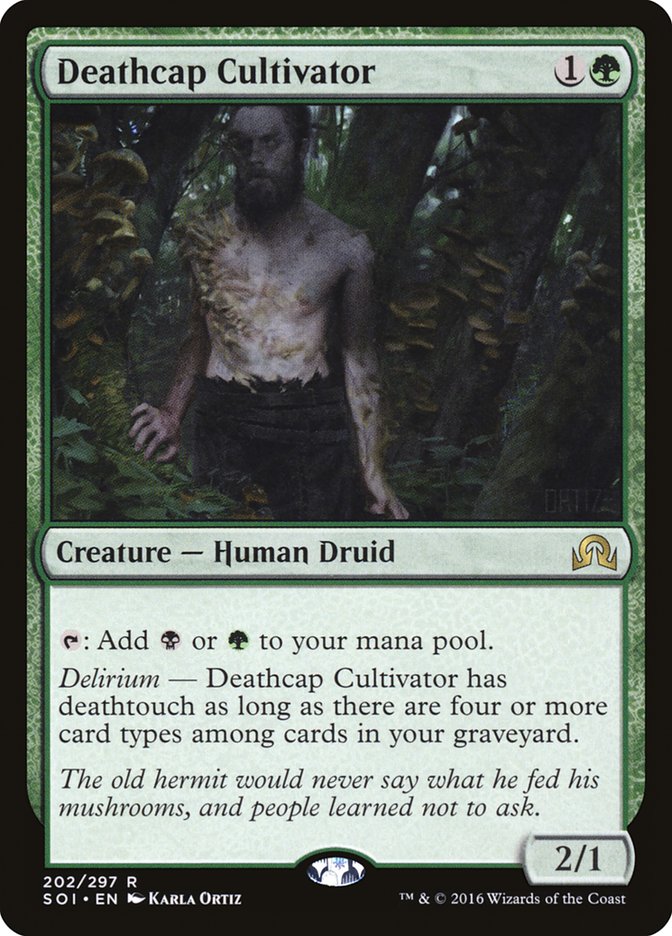 Deathcap Cultivator [Shadows over Innistrad] | Gate City Games LLC