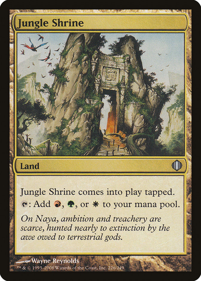 Jungle Shrine [Shards of Alara] | Gate City Games LLC